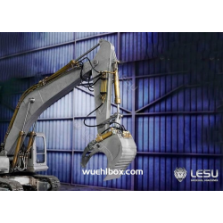 RC Excavator Lesu Hydraulic grab bucket 1:14