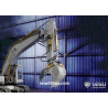 RC Bagger Lesu Hydraulischer Greiflöffel 1:14
