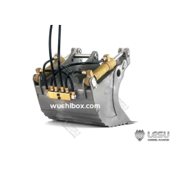 RC Bagger Lesu Hydraulischer Greiflöffel 1:14