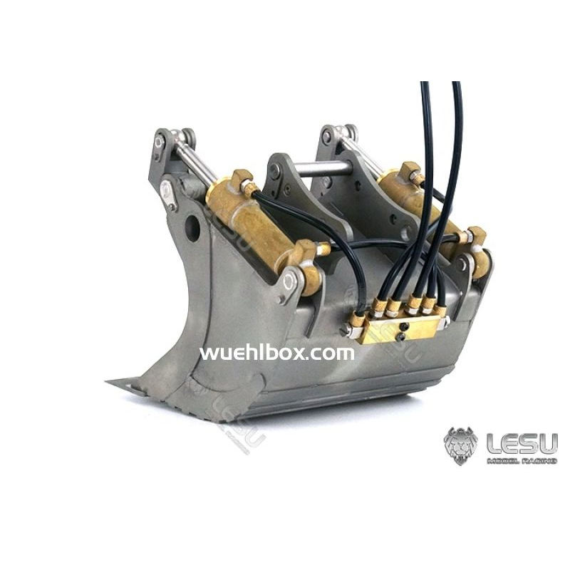 RC Bagger Lesu Hydraulischer Greiflöffel 1:14