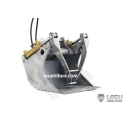 RC Bagger Lesu Hydraulischer Greiflöffel 1:14