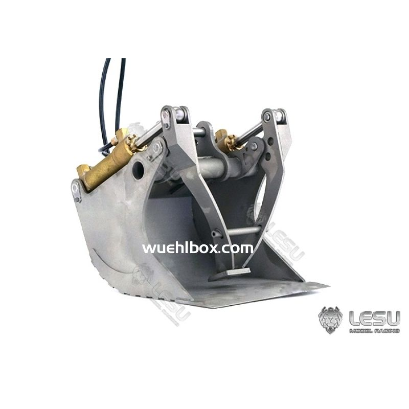RC Excavator Lesu Hydraulic grab bucket 1:14