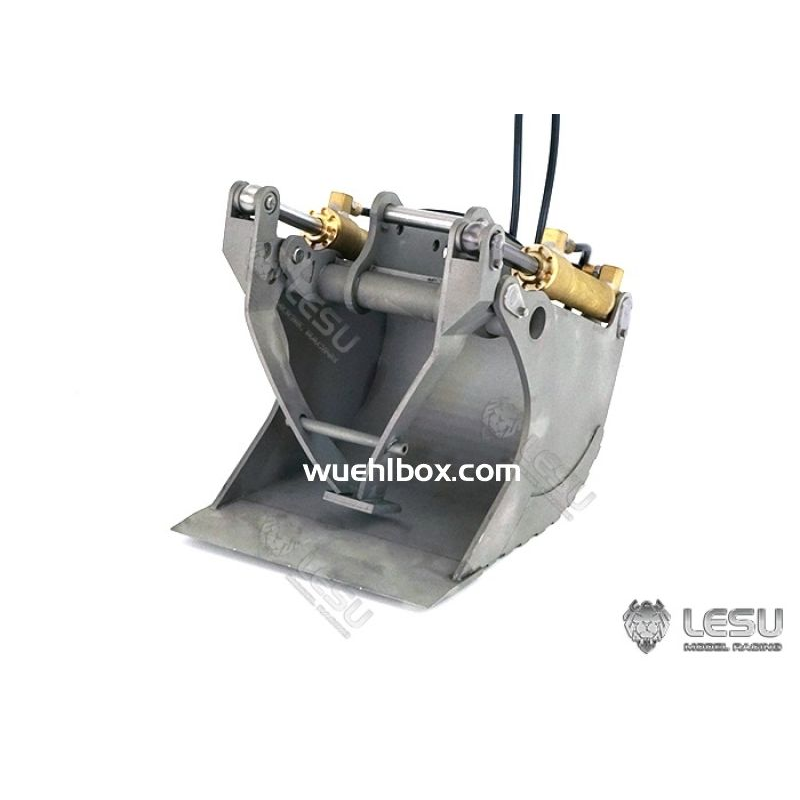 RC Bagger Lesu Hydraulischer Greiflöffel 1:14