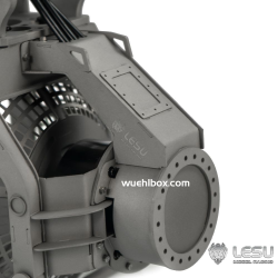RC Excavator Lesu Hydraulic rotary screening bucket 1:14