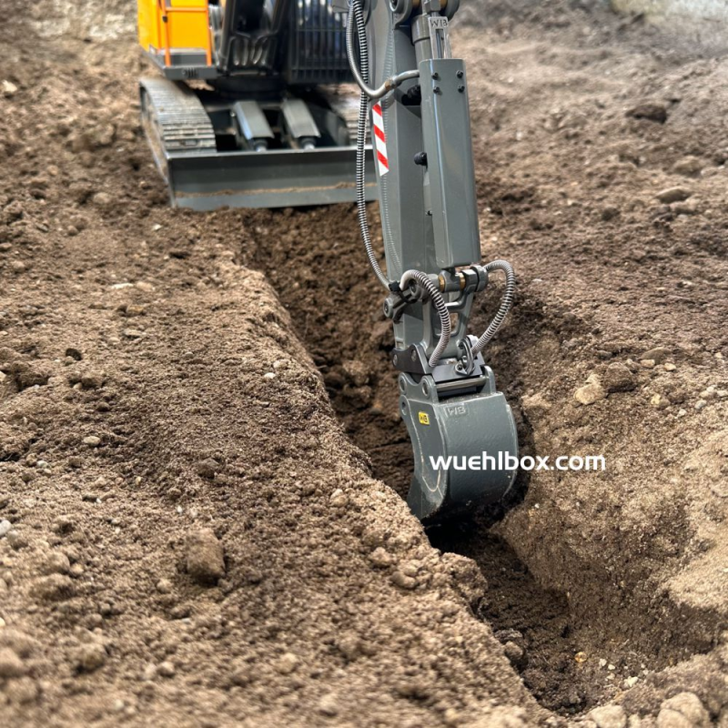 Schmaler Löffel Aluminium 40mm Volvo EC160E