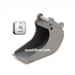 Schmaler Löffel Aluminium 40mm Volvo EC160E