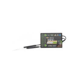FrSky ARCHER PLUS R12+, 12 konfigurierbare Kanalports*, jeder Kanalport kann als PWM, SBUS, FBUS oder S.Port zugewiesen werden.
