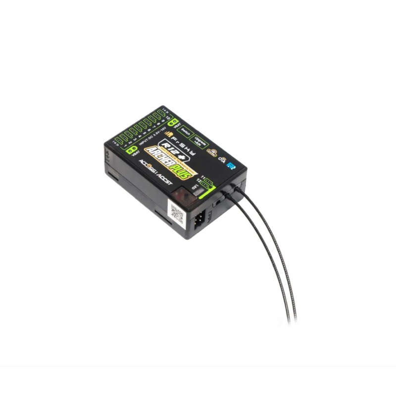 FrSky ARCHER PLUS R12+, 12 configurable channel ports*, each channel port can be assigned as PWM, SBUS, FBUS, or S.Port.