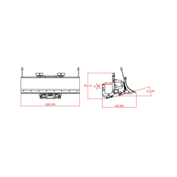Snow plow hydraulic 1/14