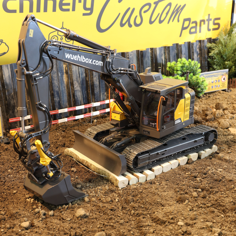 Excavator mattresses made of 4 planks tied together, raw sawn