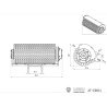 Lesu Sweeping brush for skid steer loaders and wheel loaders 1:14