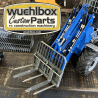 Lesu metal fork for skid steer loaders and wheel loaders 1:14