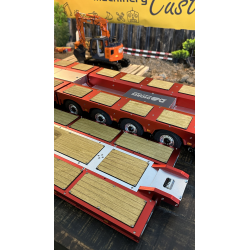 Holzauflagen Set für den 8-Achs Tiefbettauflieger