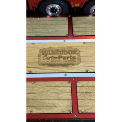 Wood Deck Boards for the 8-axle low bed trailer