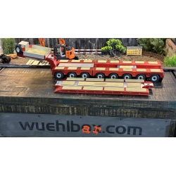Wood Deck Boards for the 8-axle low bed trailer