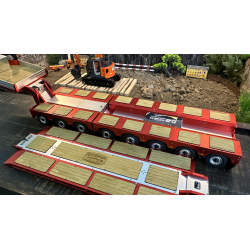 Wood Deck Boards for the 8-axle low bed trailer