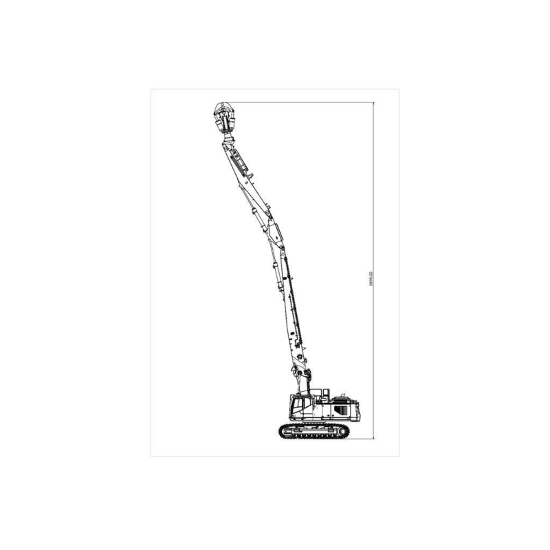 High Reach-Ausleger EC480EHR