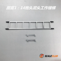 Leaning ladder with bracket 1:14