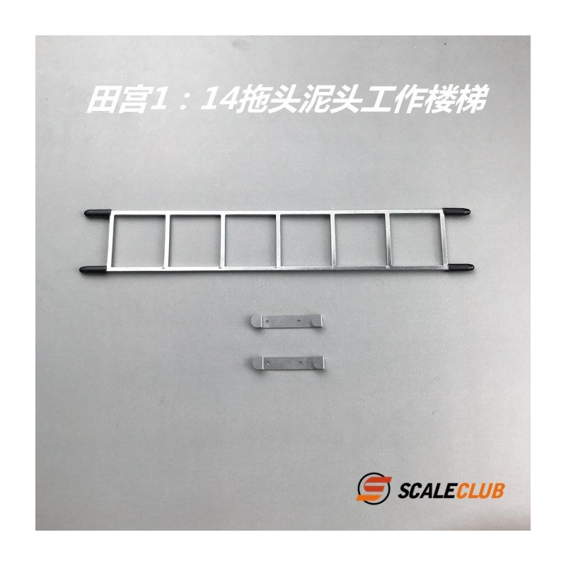 Leaning ladder with bracket 1:14