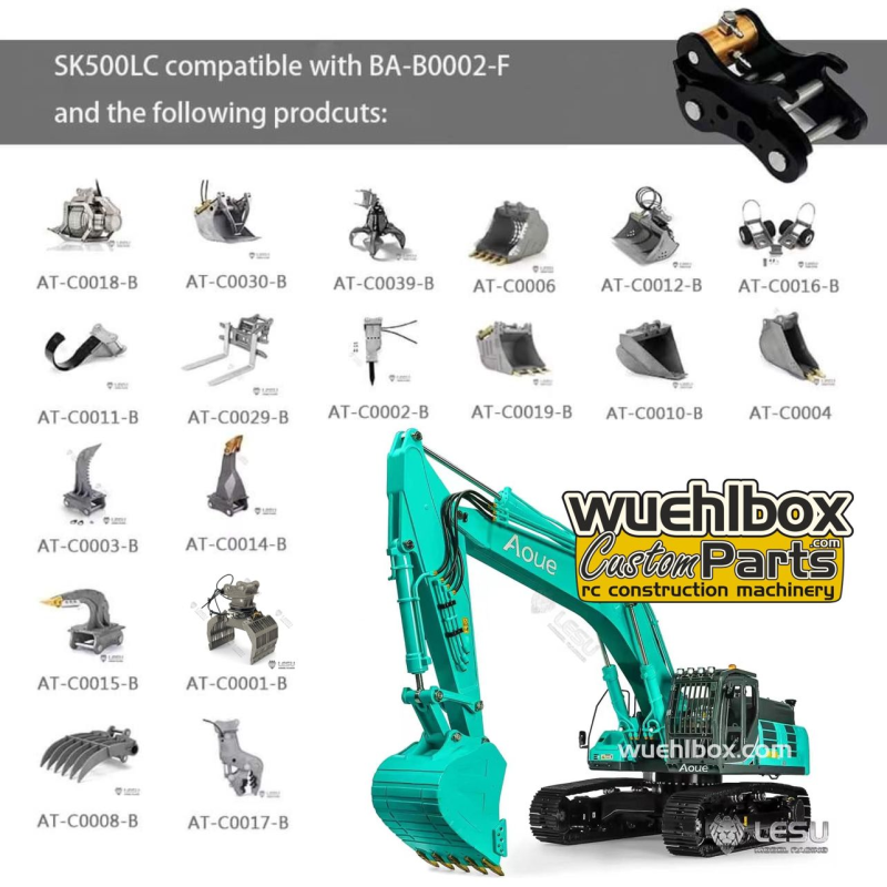 RC Bagger Lesu SK 500 1/14
