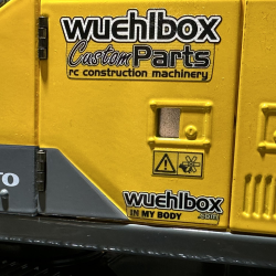 Decal set excavator A 1:14