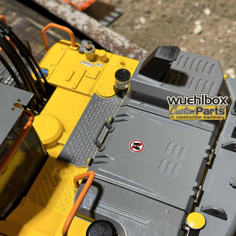 Decal set excavator A 1:14