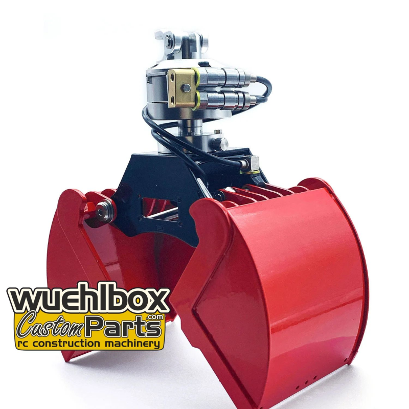 Wood grabber / wood tongs made of metal hydraulic