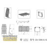 Lesu falling object protective structure for excavator R945 1:14