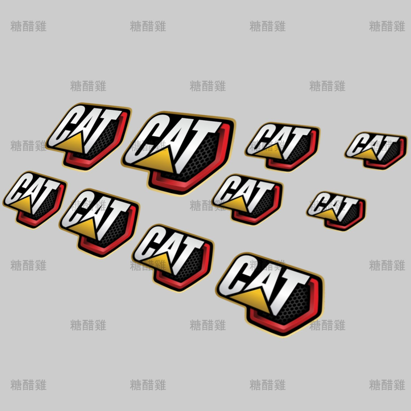 Decal Set Bagger CAT