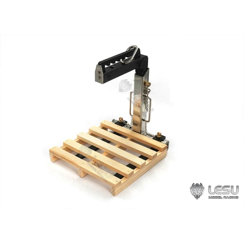 Lesu metal crane fork for pallets 1:14