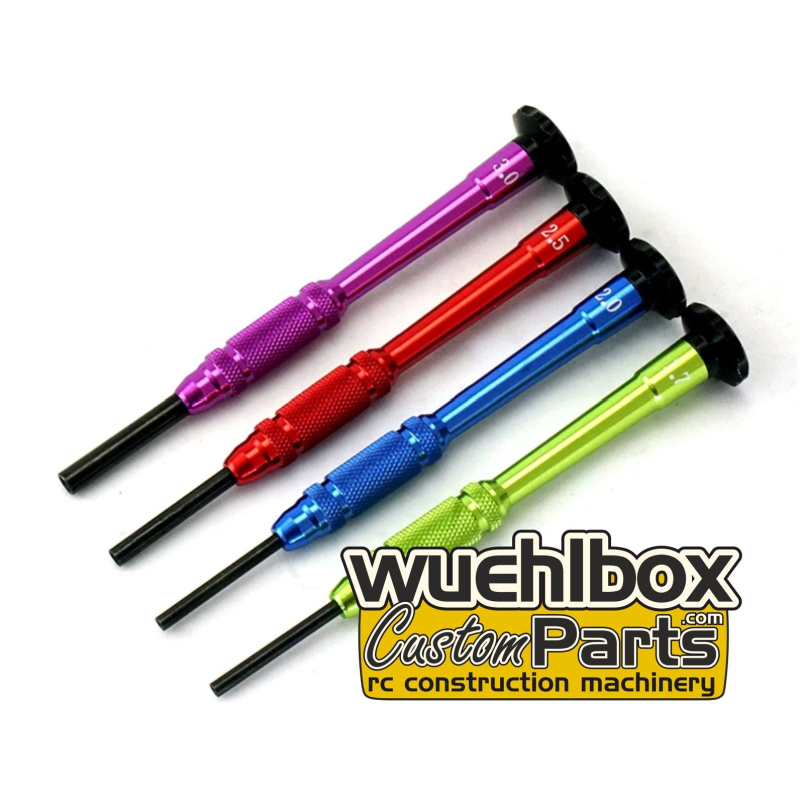 Lesu Steckschlüssel Set 1,7 / 2,0 / 2,5 / 3,0mm