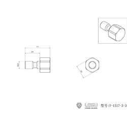 Lesu hydraulic quick coupling cap