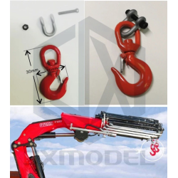 Crane hook rotatable 1:14