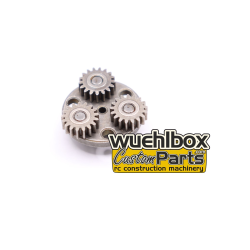 Planet carrier with planet gears for planetary gears