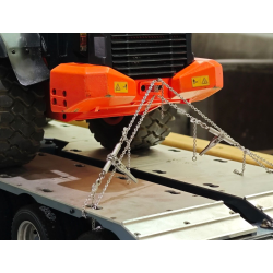 Lashing chain with ratchet tensioner 1:14