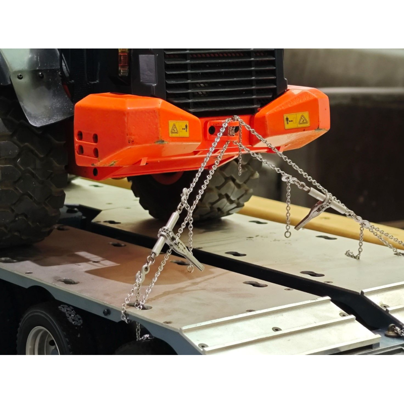 Lashing chain with ratchet tensioner 1:14