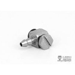 Lesu plug nipple 90° M3 thread, 2.7 mm nipple