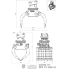 RC Excavator Lesu sorting grab 1:14