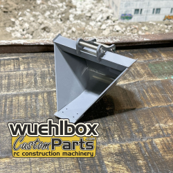 RC Excavator Lesu trapeze bucket 1:14