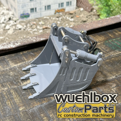 RC Excavator Lesu 4 in 1 Bucket 1:14