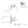 RC Bagger Lesu Palettengabel 1:14