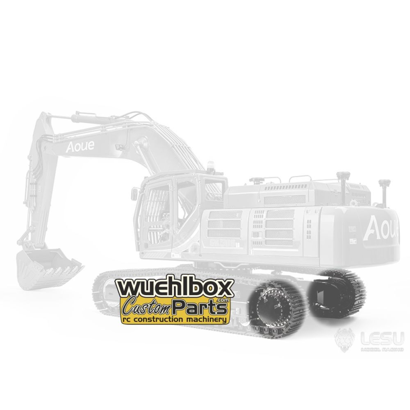 RC Excavator Track drive Lesu SK500