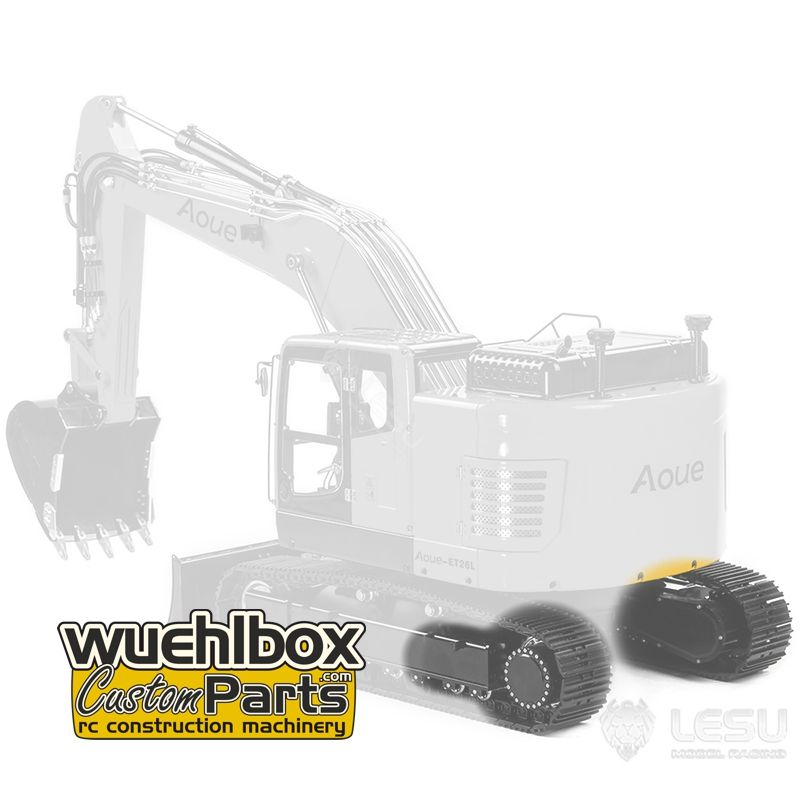 RC Excavator Track drive Lesu ET 26