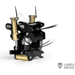 RC Excavator Lesu tiltrotator with quick coupler 1:14