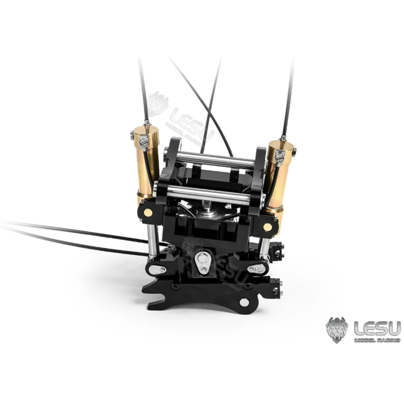 RC Bagger Lesu Tiltrotator mit Schnellwechsler 1:14