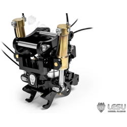 RC Excavator Lesu tiltrotator with quick coupler 1:14