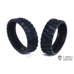 Rubber tracks for the Lesu compact loader BA-B0008