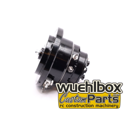 Hydraulic rotary drive 360° with rotary union