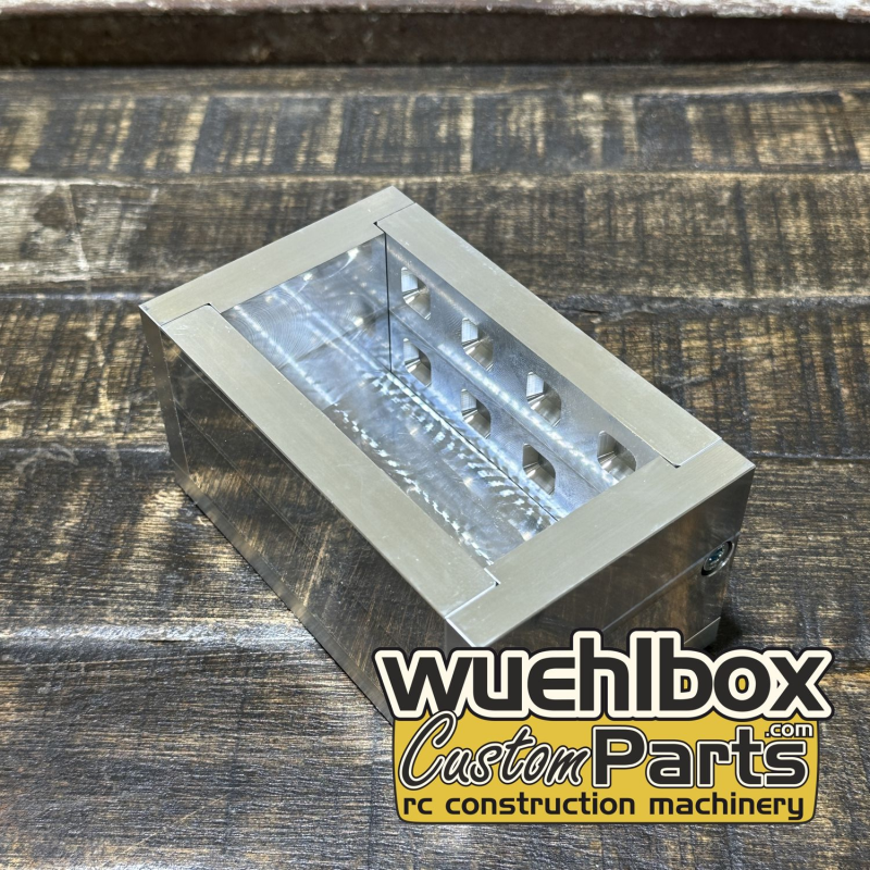 RC Excavator Concrete block mold 1:14