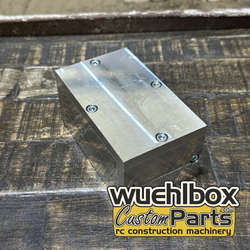 RC Excavator Concrete block mold 1:14